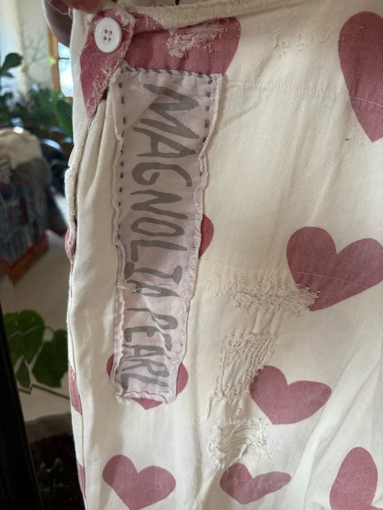 MAGNOLIA PEARL LOVE Heart Overalls - Picture 4 of 6